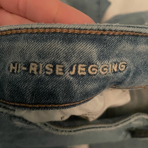 American Eagle Hi-Rise Jeggings Size 12 - Picture 3 of 3